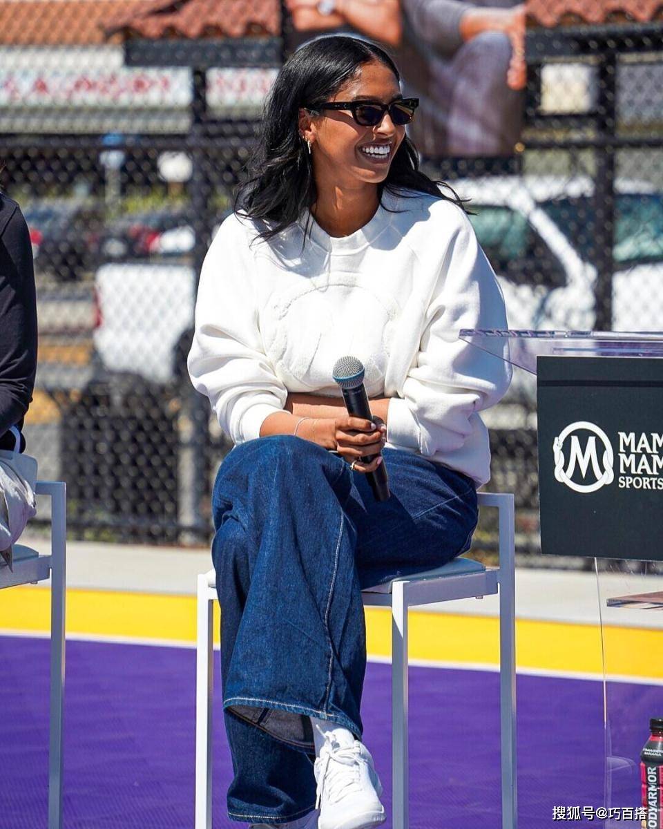 科比大女儿减重90斤太励志！签约IMG模特公司，正式开启时尚之旅