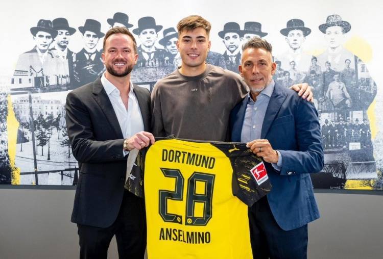 罗马诺：安塞尔米诺租借加盟多特协议中无买断选项