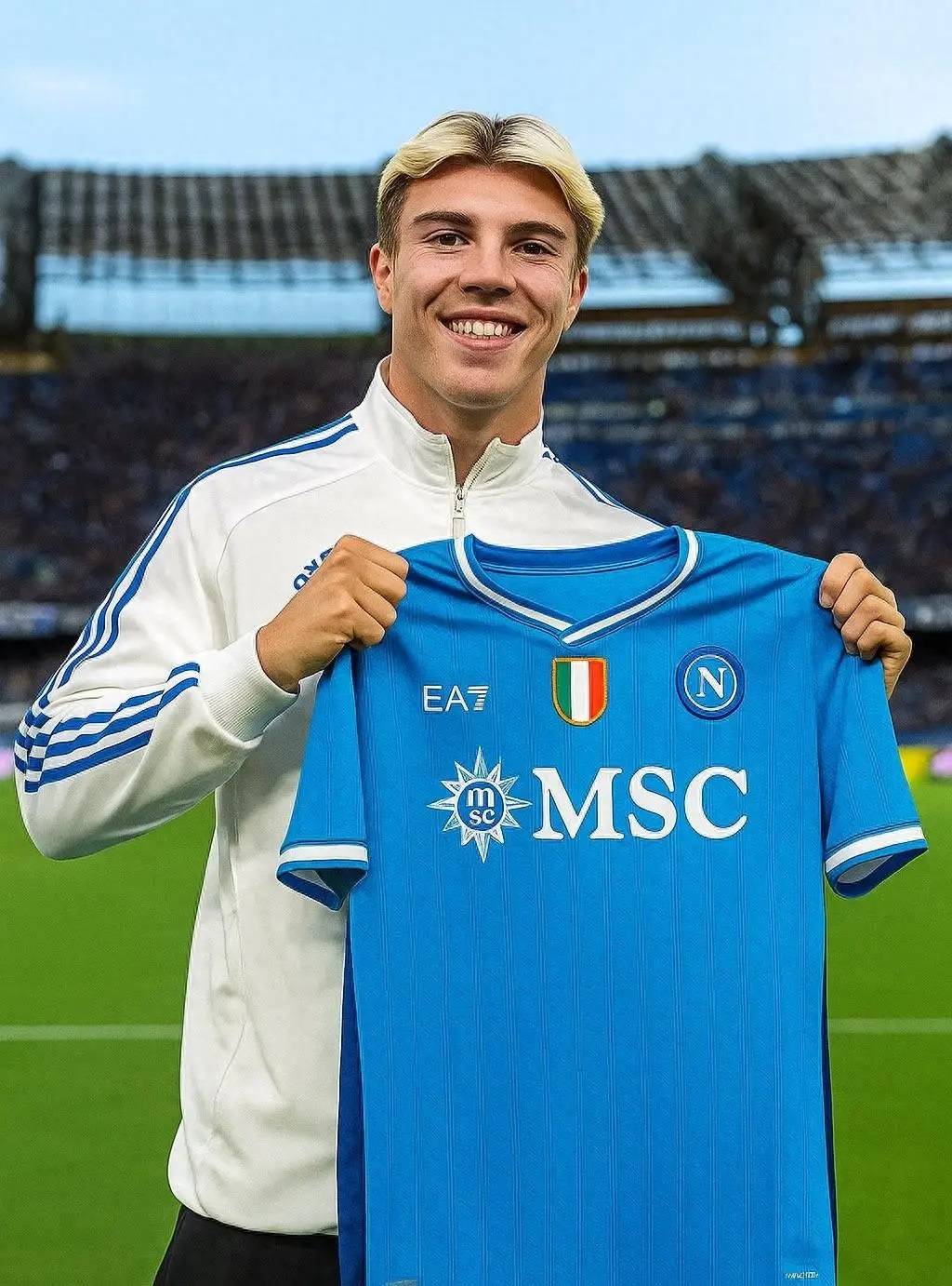 再见，曼联！5000万欧，新哈兰德加盟那不勒斯在即，拿冠军+踢欧冠