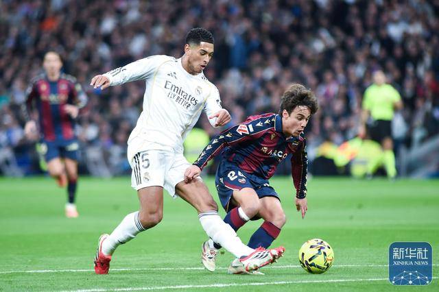 足球 | 西甲:皇家马德里胜莱万特